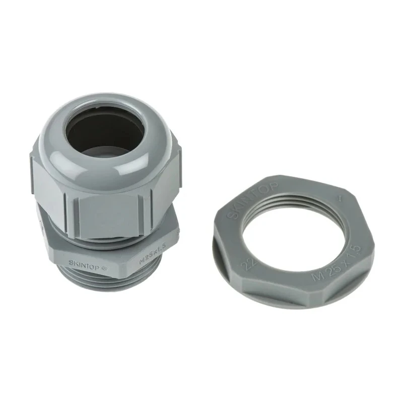 Lapp SKINTOP Series 50 Cable Gland M25 Thread Size, 50 Pieces, Polyamide Housing, IP66/IP68/IP69 Protection 53111030+53119030