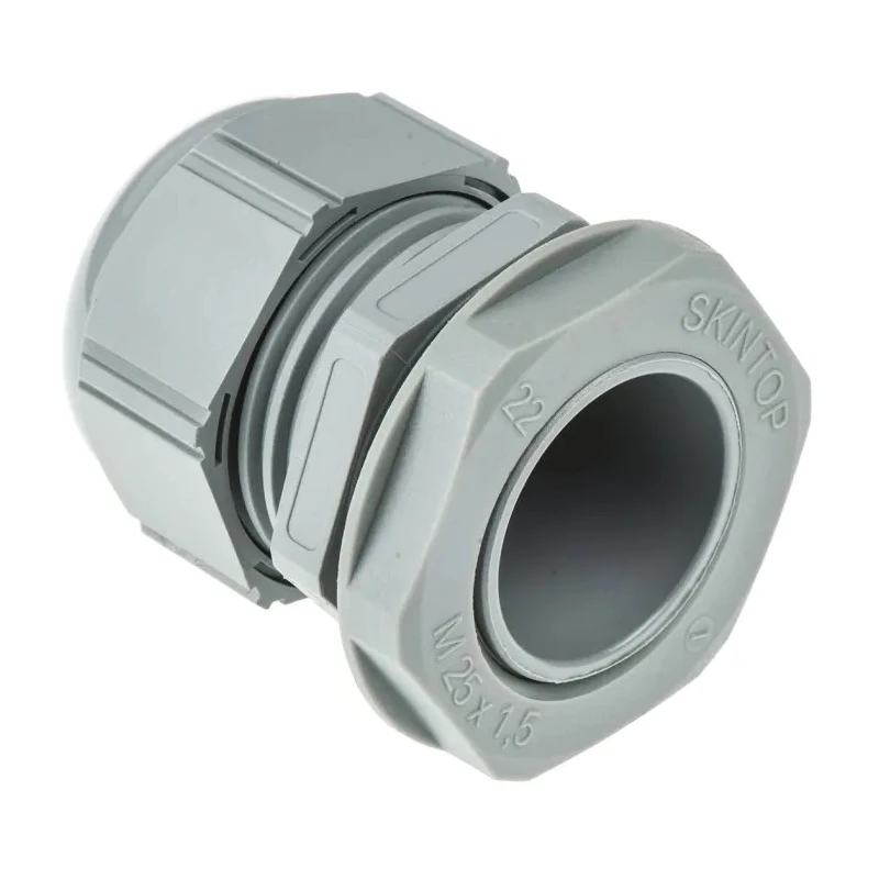 Lapp SKINTOP Series 50 Cable Gland M25 Thread Size, 50 Pieces, Polyamide Housing, IP66/IP68/IP69 Protection 53111030+53119030