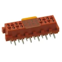 TE Connectivity Micro-MaTch Series Straight Surface PCB Socket, 12-Contact, 2 Row, 2.54 mm Pitch Solder 8-188275-2