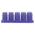 TE Connectivity MATE-N-LOK Series Connector Seal 16 AWG to 24 AWG, Crimp Termination, Blue, 10A 794282-1