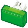 Omron Green Rectangular Push Button Lens for Use with A3D Series A3DJ-500GY