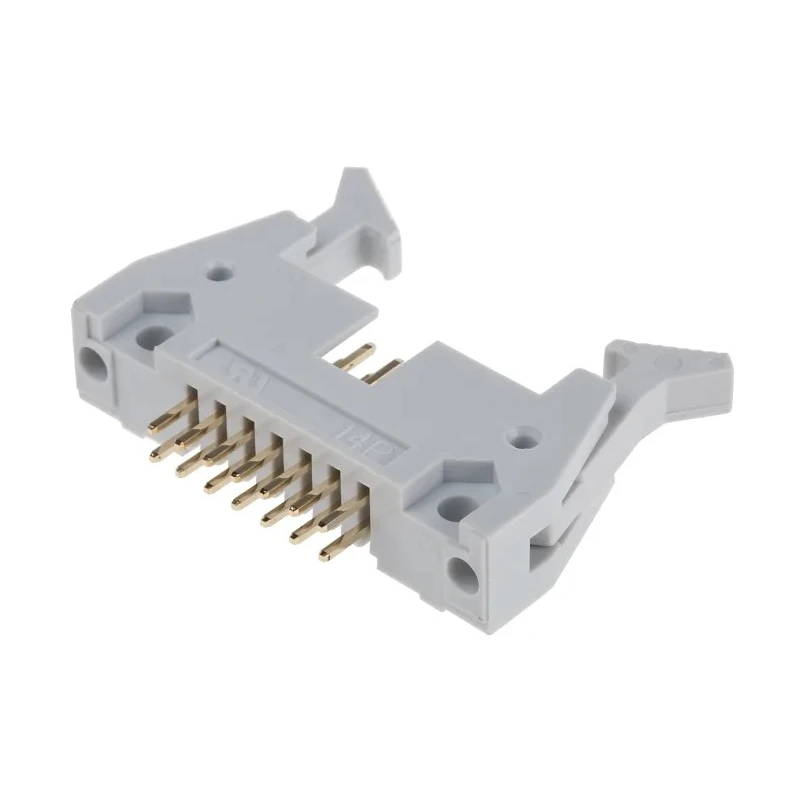 RS PRO Straight Through Hole PCB Header 14 Contacts 2.54 mm Pitch Shrouded 471-036
