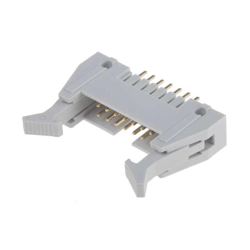 RS PRO Straight Through Hole PCB Header 14 Contacts 2.54 mm Pitch Shrouded 471-036
