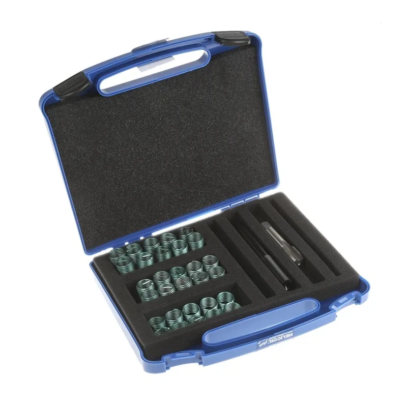 Böllhoff 34 Piece Thread Repair Kit Metric ISO Thread Repair Kit with HSS Hand Tap and Installation Mandrel 41851160000