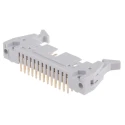 RS PRO Right Angle Through Hole PCB Header 26 Contacts 2.54 mm Pitch Shrouded 471-143
