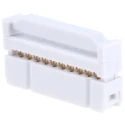 RS PRO 20-Way 2 Row Shrouded Female IDC Connector for Cable, 2.54mm Pitch, 1A Current, 500V Voltage 471-216