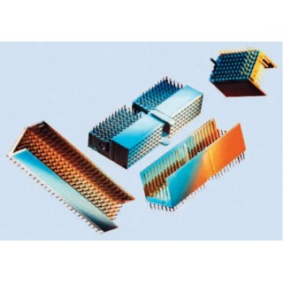 HARTING har-bus HM 2 mm Pitch Hard Metric Type B Backplane Connector, Right Angle Female, 19 Column, 5 Row, 95 17250952102