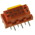 TE Connectivity Micro-MaTch Series Straight Surface PCB Socket 6-Contact 2 Row 1.27 mm Pitch Solder 7-188275-6