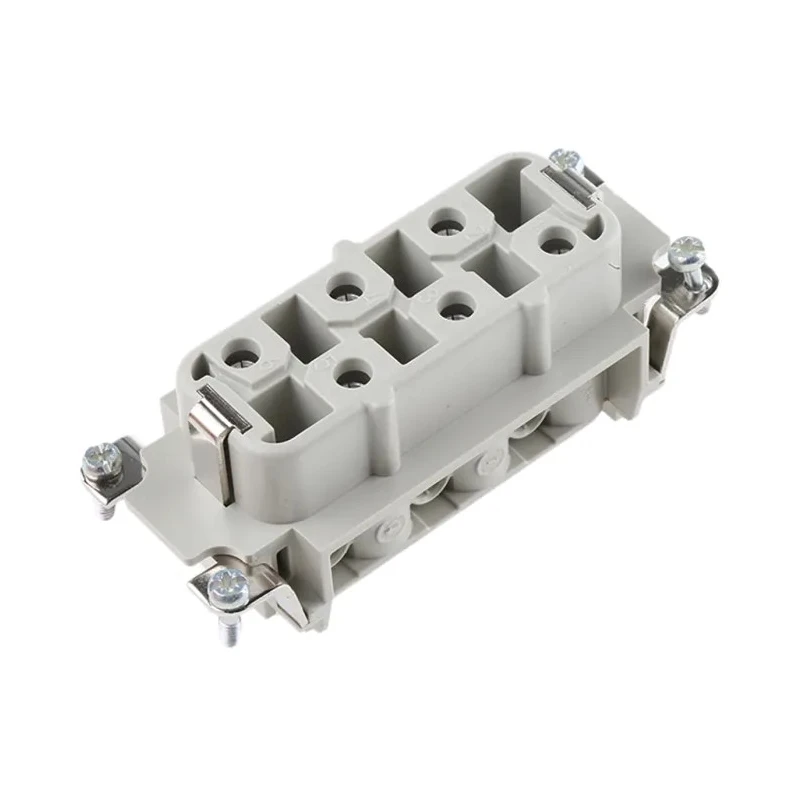 EPIC Heavy Duty Power Connector Insert 35A 600V Silver Contact Plating 6 Contacts H-BS Series 10171000