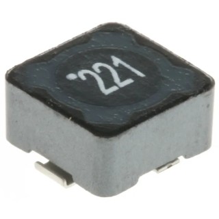 Wurth Elektronik WE-PD Shielded Wirewound Surface Mount Inductor with Ferrite Core 220 μH ±20 % 440 mA 7.3mm x 744777222