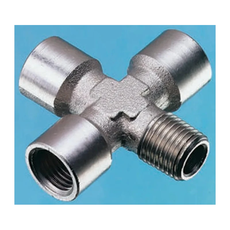 Legris Pneumatic Fitting 909 Series Male/Female Threaded 1/2 in gR Nickel Plated Brass 80°C Maximum Operating 0909 00 21