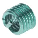 Böllhoff Thread Repair Insert, Drill Size 4.2 mm, Thread Length 6 mm, Stainless Steel A2, Silver Plated, Inconel 41890040006