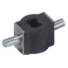 Paulstra Hutchinson M4 Anti-Vibration Mount with 3 kg Compression Load, 14 mm Outside Diameter, 34.5 mm Overall 55500502