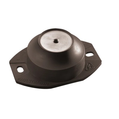 Paulstra Hutchinson Cylindrical M6 Female Buffer Foot Anti-Vibration Mount with 1350 daN Compression, 34 mm OD, 40 mm 533705