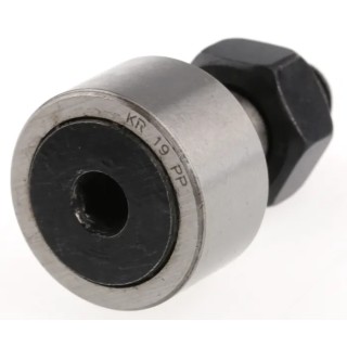 RS PRO Stud Cam Follower with 8 mm Bore Diameter, 19 mm Roller Diameter, 32 mm Roller Length, Dynamic Load Rating 471-314