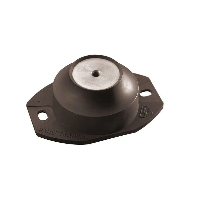 Paulstra Hutchinson Cylindrical M10 Anti-Vibration Mount Female Buffer Foot with 1350 daN Compression Load 70 mm OD 533710
