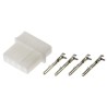 TE Connectivity Commercial MATE-N-LOK Male Connector Housing 5.08 mm Pitch 4 Way 1 Row Straight 1480 426 163305 2