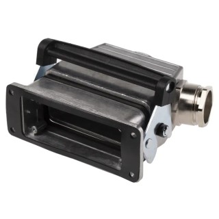EPIC Heavy Duty Power Connector Hood Panel Mount 16+E Pole Format IP65 Aluminium Alloy 70365100