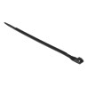SES Sterling Black Polyamide 12 Cable Tie, 43 mm Maximum Bundle Diameter, 183 mm Length, 6 mm Width 01890105010