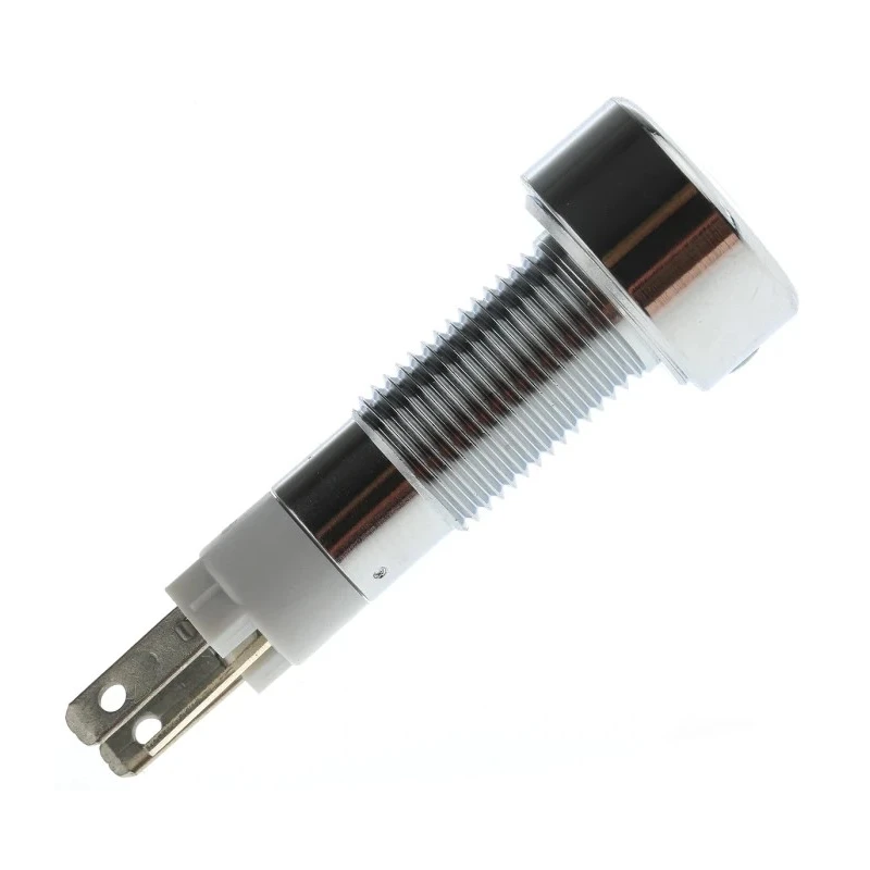 Signal Construct LED White Panel Mount Indicator 8 mm IP67 12-14V SMLE08212