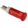 Signal Construct Red Panel Mount Indicator Flush Bezel 24V 28V 10mA SKGH10024