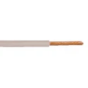 TE Connectivity ACW Series White Automotive Wire, 19/0.32 mm Copper, 100 m Length, Polyvinyl Fluoride Jacket 1641223001