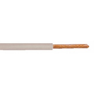 TE Connectivity ACW Series White Automotive Wire, 19/0.32 mm Copper, 100 m Length, Polyvinyl Fluoride Jacket 1641223001