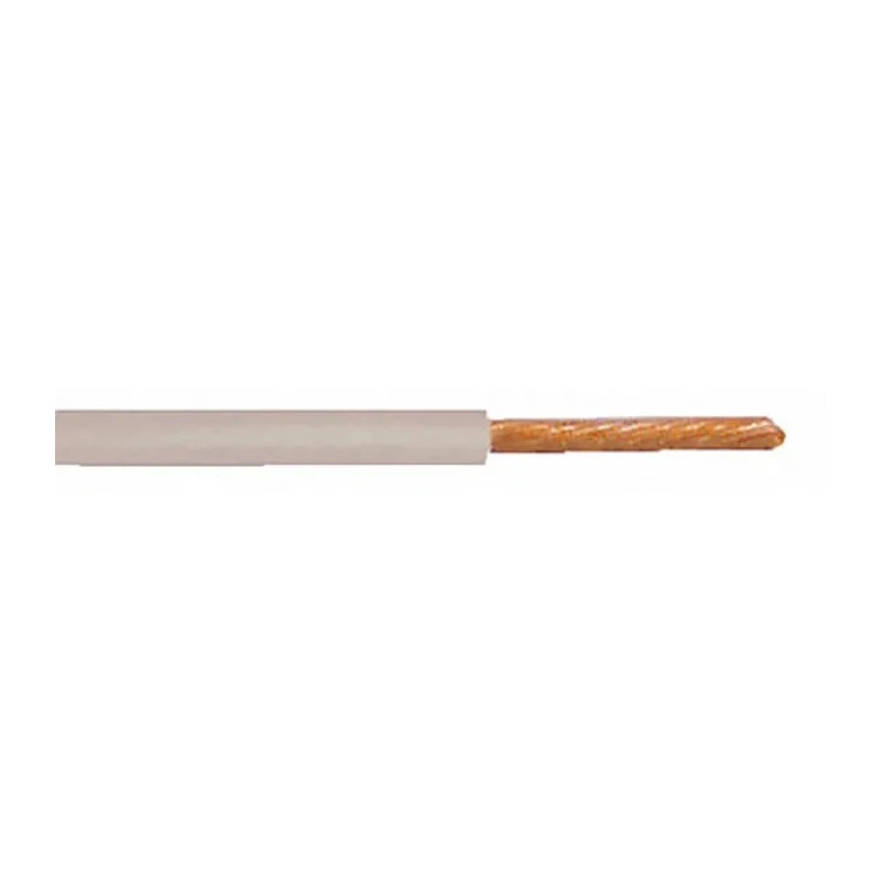 TE Connectivity ACW Series White Automotive Wire, 19/0.32 mm Copper, 100 m Length, Polyvinyl Fluoride Jacket 1641223001