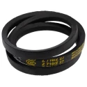 RS PRO Z Section Drive Belt, Classical Belt, Polyester Cord Material, Polyethylene Terephthalate and Rubber, Outside 471-718