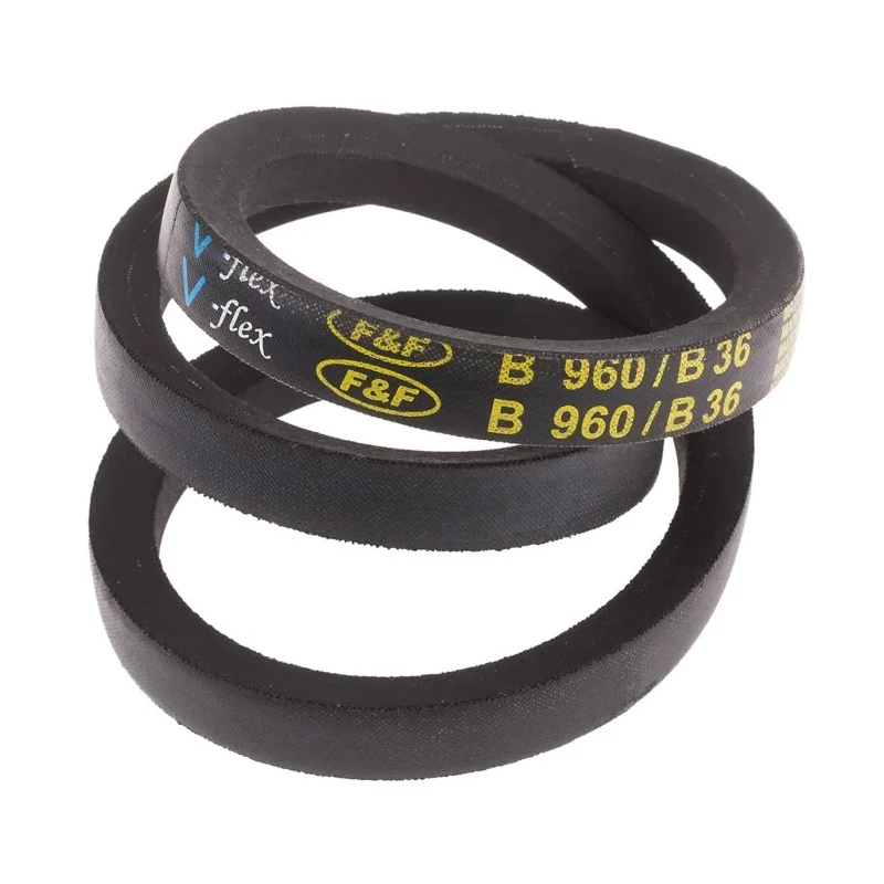 RS PRO V & Wedge Drive Belt, belt section B, Outside Length 984mm, Inside Length 915mm, Belt Width 17mm, Belt Height 471-594