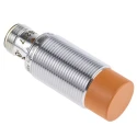 ifm electronic Threaded Barrel Inductive Proximity Sensor M18 x 1, 36 V dc, PNP Output, 12 mm Detection Distance IGS207