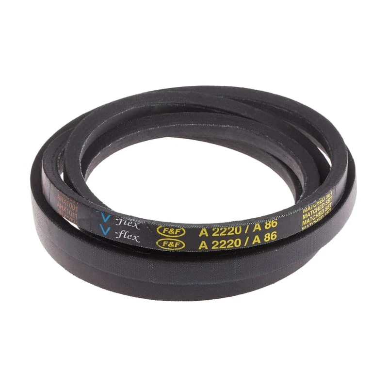 RS PRO Drive Belt, V Section A, Outside Length 2230 mm, Inside Length 2180 mm, Width 13 mm, Height 8 mm, Polyester 471-635