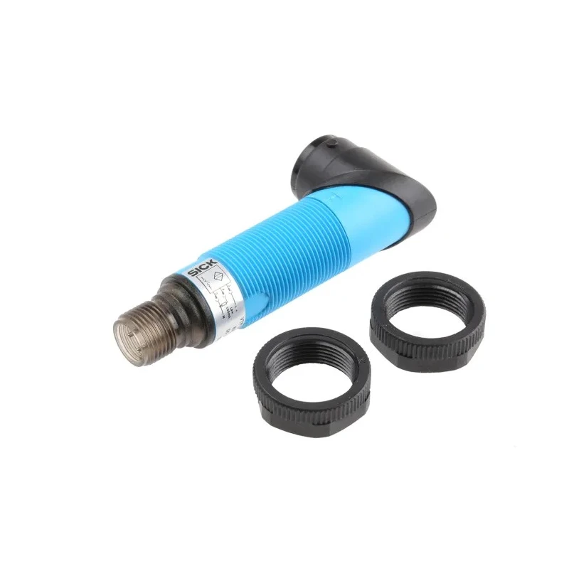 SICK Diffuse Photoelectric Sensor, Barrel Style, 100 mm Detection Range, PNP Output, IP67 Rated VTF18-3F1840