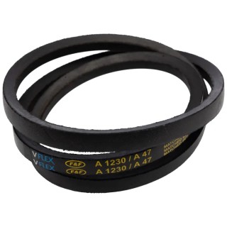 RS PRO Drive Belt, belt section A, 13mm Width, 8mm Height, 1250mm Outside Length, 1200mm Inside Length 471-821