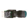Schneider Electric Harmony XB6 Series Illuminated Latching Push Button Switch, Panel Mount, 16 mm Cutout, SPST XB6AF3B1B