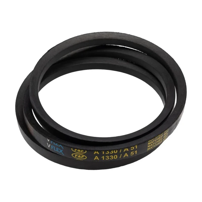 RS PRO Drive Belt, belt section A 1350 mm Outside Length, 1300 mm Inside Length, 8 mm Height, 13 mm Width 472-086