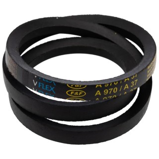 RS PRO Drive Belt Classical A Section, Outside Length 990 mm, Inside Length 940 mm, Belt Width 13 mm, Belt Height 8 472-010