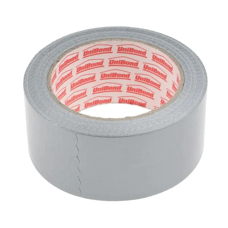 Loctite UniBond Synthetic Rubber Duct Tape 50mm Width 25m Length, PE Coated Finish 2675518