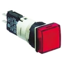 Schneider Electric Panel Mount Red LED Pilot Light Harmony XB6 16 mm Cutout 30V ac/dc IP65 Round XB6CV4BB
