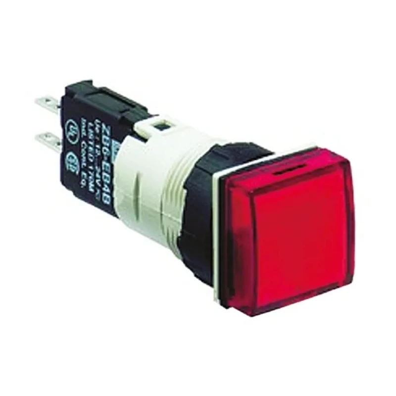 Schneider Electric Panel Mount Red LED Pilot Light Harmony XB6 16 mm Cutout 30V ac/dc IP65 Round XB6CV4BB