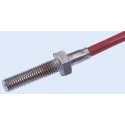 Electrotherm PT100 RTD Sensor 10 mm Diameter, 40 mm Length, Accuracy F0.3, Maximum Temperature 400°C 