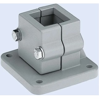 Rose+Krieger Base Clamp Connecting Component for Strut Profile 30 mm, Groove Size 56 mm, Round Tube Size 30.3 mm 13300005020