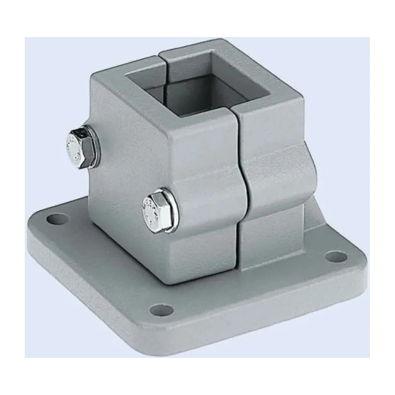 Rose+Krieger Base Clamp Connecting Component for Strut Profile 30 mm, Groove Size 56 mm, Round Tube Size 30.3 mm 13300005020