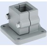 Rose+Krieger Base Clamp Connecting Component for Strut Profile 30 mm, Groove Size 56 mm, Round Tube Size 30.3 mm 13300005020
