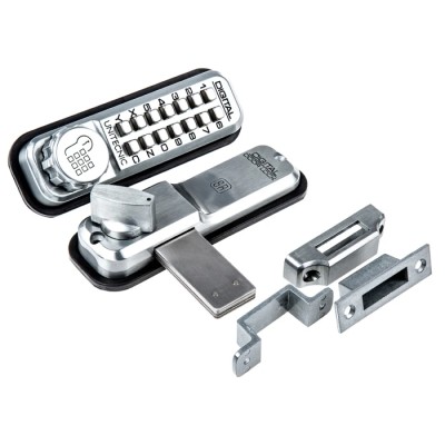Dom Metalux Aluminium Mechanical Brushed Code Lock UNITEC 2200