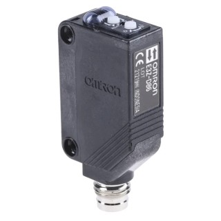 Omron Diffuse Photoelectric Sensor Block Sensor 5 mm to 100 mm Detection Range PNP Output IP69K E3Z-D86