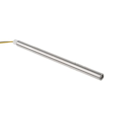 Acim Jouanin Cartridge Heater, 8 mm Diameter, 130 mm Length, 250 mm Lead Length, 200W Power, 230V AC H8X130X200
