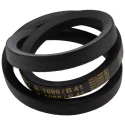 RS PRO B Section Drive Belt, Classical Belt Polyethylene Terephthalate and Rubber, Length 1109 mm Outside, 1040 mm 471-972