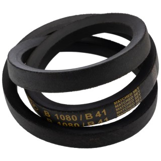 RS PRO B Section Drive Belt, Classical Belt Polyethylene Terephthalate and Rubber, Length 1109 mm Outside, 1040 mm 471-972