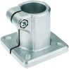 Rose+Krieger Connecting Component Base Clamp M6 Thread, Compatible Strut Profile 40 mm, Round Tube Size 40.17 mm 13400000020